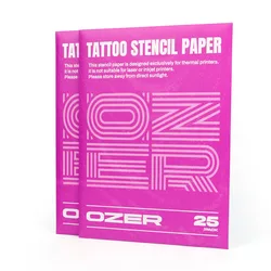 דפים למדפסת תרמית צבע ורוד - יח' OZER 25