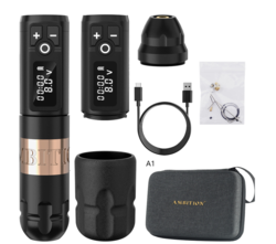 מכונת קעקועים - Ambition Soldier (Gold Ring) 2 Battery