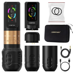 מכונת קעקועים - Ambition Seher (Gold Ring) 2 Battery