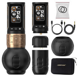 מכונת קעקועים - Ambition Ninja Max 280 (Gold Ring) 2 Battery
