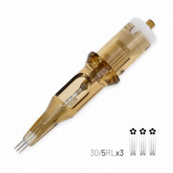 מחטים לקעקועים Kwadron 30/5RLLTx3 WHIP SHADING