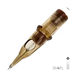 35/4RLLT מחטים לקעקועים Kwadron ליינר