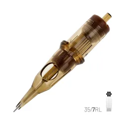 35/7RLMT מחטים לקעקועים Kwadron MEDIUM TAPER ליינר