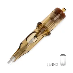 35/9MGMT מחטים לקעקועים Kwadron MEDIUM TAPER מגנום