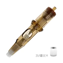 35/13SEMMT מחטים לקעקועים Kwadron MEDIUM TAPER מגנום עגול