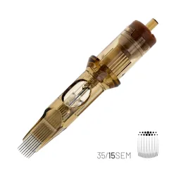35/15SEMLT מחטים לקעקועים Kwadron מגנום עגול