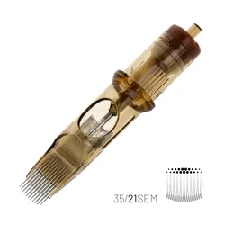 35/21SEMLT מחטים לקעקועים Kwadron מגנום עגול