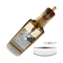 COMBAT SEM - SOFT EDGE MAGNUM - 30\49 SEMLT מחטים לקעקועים Kwadron מגנום עגול