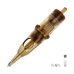 35/5RLMT מחטים לקעקועים Kwadron MEDIUM TAPER ליינר
