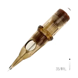 35/1RLMT מחטים לקעקועים Kwadron MEDIUM TAPER ליינר