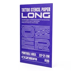 דפים למדפסת תרמית LONG - יח' OZER 25