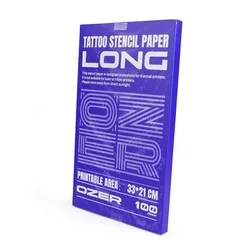 דפים למדפסת תרמית LONG - יח' OZER 100