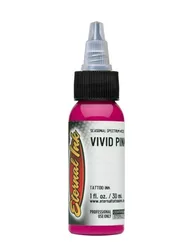 דיו לקעקועים - Vivid Pink 1oz